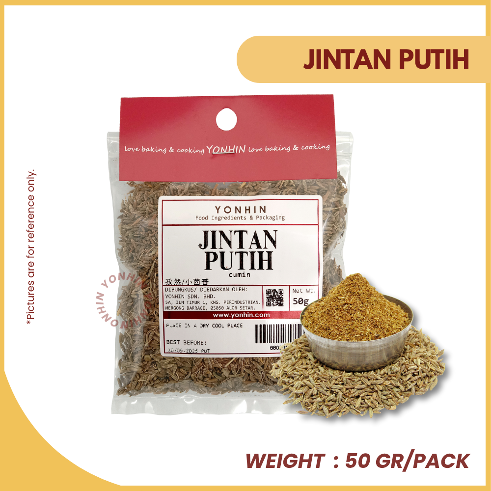 JINTAN PUTIH 50GM-PKT-R