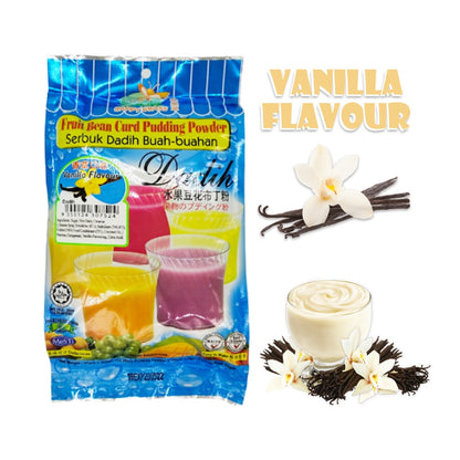 24 Packs x 360 gm per Carton Happy Grass Fruit Bean Curd Pudding Powder/ Happy Grass Serbuk Dadih